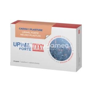 Urimil forte max, 30cps + 1 plasture cadou, Farma Derma