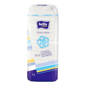 Vata 100% bumbac, 50g, Bella