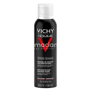 Vichy Homme Spuma Ras Antiiritanta 200ml