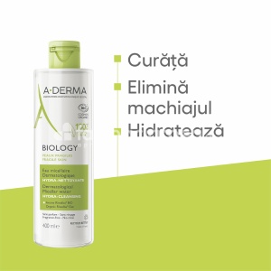 A-Derma Biology Apa Micelara Hidratanta 400ml