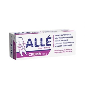 Alle crema 10mg+250UI/g x 100g Fiterman