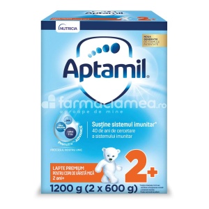 Aptamil 2+ lapte praf, de la 24 luni, 1200 g