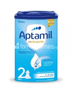 Aptamil Nutri-Biotik Lapte Praf 2 6-12l 800g