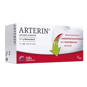Arterin,120 comprimate, Perrigo