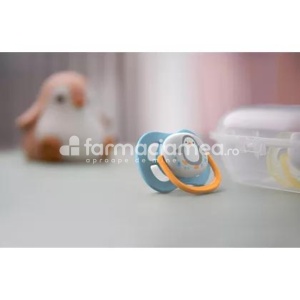 Avent Philips SCF080/05 Suzeta Ultra Air Blu/Ver/Alb 0-6luni x 2buc - Img 2