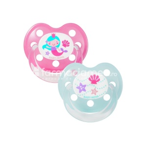 Baby Nova 28240 Suzeta Silicon Orto Decorate Inel PP