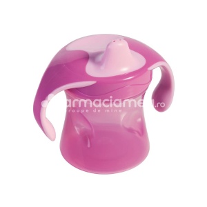 BABY NOVA Pahar sa invatam sa bem 220 ml, 6 luni + - Img 2