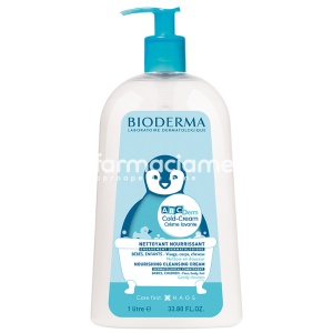 Bioderma ABC Derm Cold Cream Crema spalare, 1000 ml