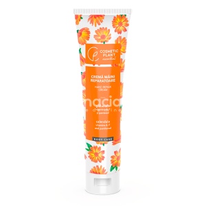 Crema de maini reparatoare cu galbenele, vitamina A si F,150ml, Cosmetic Plant