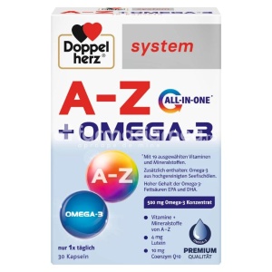 Doppelherz System A-Z+Omega 3 x 30cps