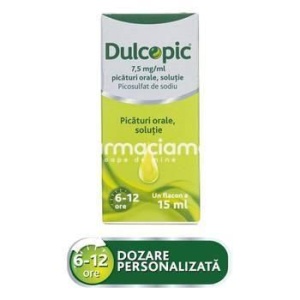 Dulcopic 7,5mg/ml pic orale sol 15ml Opella RO