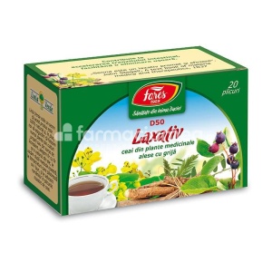 Fares Ceai Laxativ D50x 20plic