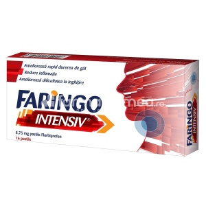 Faringo Intensiv 8,75 mg x 16pastile Terapia