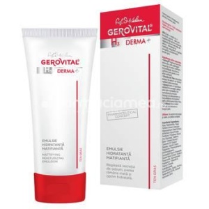 Gerovital H3 Derma+ Emulsie Hidratanta Matifianta 50ml