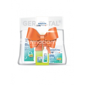 Gerovital H3 Hyaluron C Trusa cadou Crema de Zi Antirid, 50 ml + Apa Micelara, 400 ml