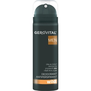 Gerovital Men Deo Antiperspirant Wild 150ml