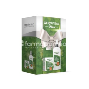 GEROVITAL PLANT Caseta Crema antirid nutritiva x 50ml + Apa micelara x 150ml