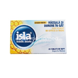 Isla Medic Acute Citrus Honey x 20cps moi Engelhard