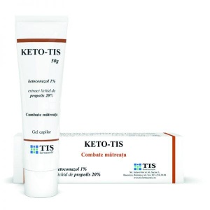 Keto Tis gel capilar 50g Tis