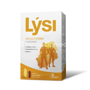 LYSI Health duet omega 3 multivitamine si minerale x 32 doze