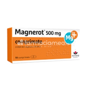 Magnerot 500mg x 50cpr Worwag