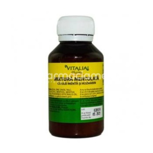 Mixtura mentolata, efect calmant, 100 g, Vitalia Pharma