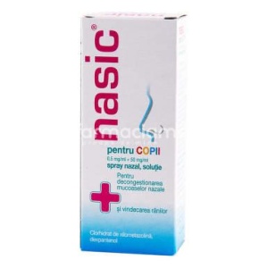 Nasic spray nazal copii 10ml Casella (fix)