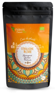 Niavis Ceai ecologic Bio "Stralucire in zare", aroma de lemongrass, ghimbir si portocala, 50 g