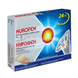 Nurofen 200mg Emplastru Medicamentos x 2plast Reckitt