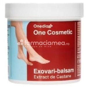 One Cosmetic Exovari Extract de Castane pt Picioare Obosite 250ml