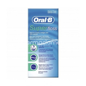 ORAL B matase dentara superfloss, 50 fire