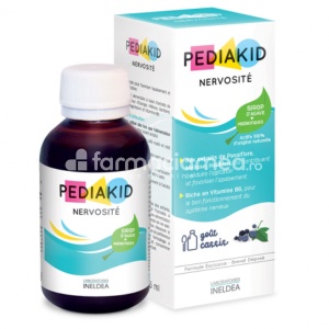 Pediakid Nervosite Sirop Coacaze Negre 125ml