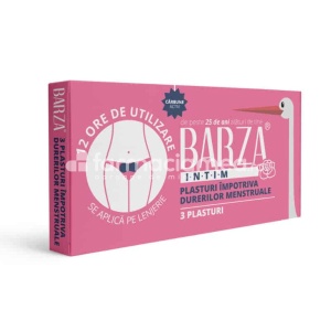 Plasturi Impotriva Durerilor Menstruale x 3buc Barza