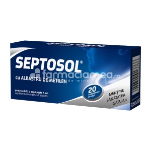 Septosol Albastru de Metilen x 20cpr supt Biofarm