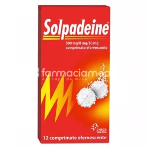 Solpadeine 500mg/8mg/30mg x 12cpr eff Perrigo