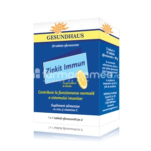 Zinkit Immun 2tuburi x 10cpr eff Worwag Pharma