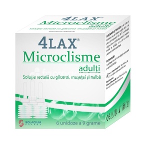 4Lax Microclisme Adulti x 6unidoze Solacium