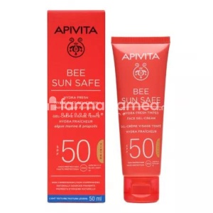 Apivita Sun Gel-Crema Protectie Ten Colorata SPF50 50ml