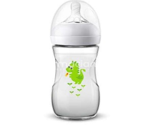 Avent Biberon Natural Ultra Soft cu dragon, 260ml