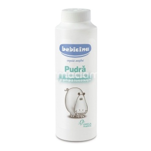 Bebicina pudra oxid de zinc si rozmarin, 75g, Perrigo