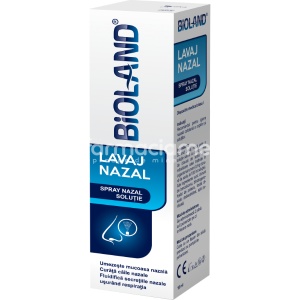 Bioland Lavaj Nazal Spray Nazal Solutie 10ml