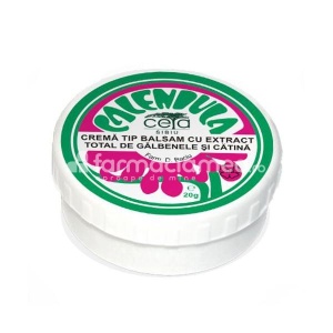 Crema Tip Balsam cu Extract Total de Galbenele si Catina 20g Ceta Sibiu