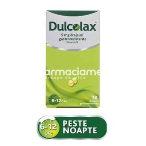 Dulcolax 5mg x 30drj gastrorez Opella RO