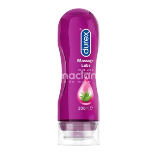 DUREX Gel lubrifiant pe baza de apa si aloe vera, impotriva uscaciunii vaginale, calmeaza si lubrifiaza, 200ml, Reckitt