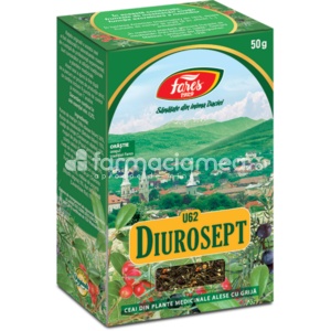 Fares Ceai Diurosept U62 50g vrac