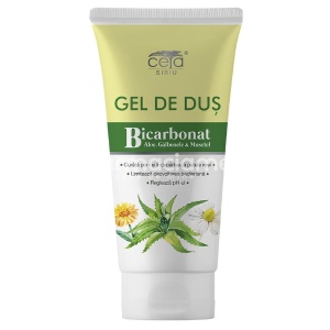 Gel de Dus Bicarbonat Aloe Galbenele si Musetel 200ml Ceta Sibiu
