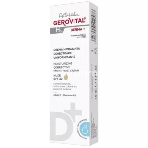 Gerovital H3 Derma+ Crema Hidratanta Corectoare Uniformizanta 30ml
