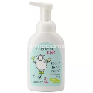 Gerovital Kids Sapun Lichid Spuma Fresh Energy 300ml