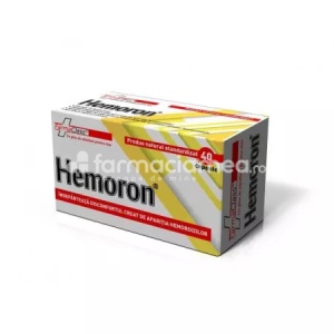 Hemoron Indeparteaza Disconfort Hemoroizi x 40cps FarmaClass
