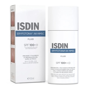 Isdin Eryfotona Ak-Nmsc Fluid SPF100+ 50ml, previne fotoimbatranirea si aparitia petelor pigmentare